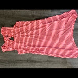 Cuddl Duds Flexwear Keyhole Handkerchief Dress